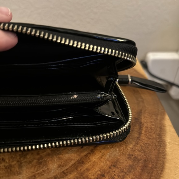 Cole Haan Patent Leather Wallet - Picture 5 of 12